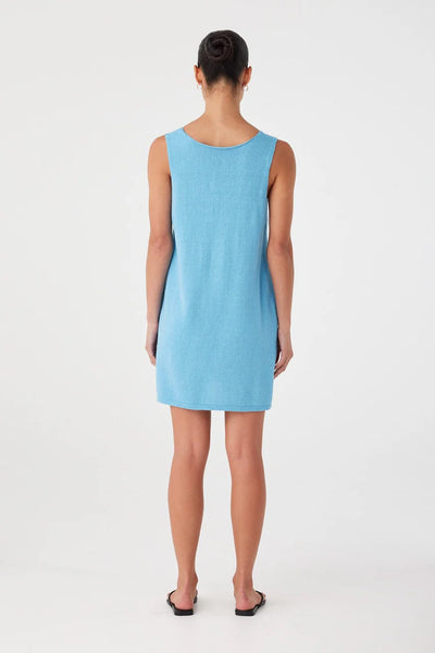 ARCAA MOVEMENT - POPPY MINI DRESS - CYAN - PERTH BOUTIQUE - AUSTRALIAN BOUTIQUE - WA BOUTIQUE - INTERNATIONAL SHIPPING - USA SHIPPING - PERTH STORES - PERTH STORE - AUSTRALIA - WA - WESTER AUSTRALIA - WOMENS FASHION - FASHION - CLOTHING - WA STOCKIST - PERTH STOCKIST - AUSTRALIAN STOCKIST - STOCKIST