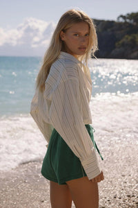 ARCAA MOVEMENT - RAE SHIRT - OLIVE STRIPE - PERTH BOUTIQUE - AUSTRALIAN BOUTIQUE - WA BOUTIQUE - INTERNATIONAL SHIPPING - USA SHIPPING - PERTH STORES - PERTH STORE - AUSTRALIA - WA - WESTER AUSTRALIA - WOMENS FASHION - FASHION - CLOTHING - WA STOCKIST - PERTH STOCKIST - AUSTRALIAN STOCKIST - STOCKIST