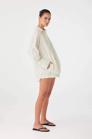 ARCAA MOVEMENT - RAE BOXER SHORT - OLIVE STRIPE - PERTH BOUTIQUE - AUSTRALIAN BOUTIQUE - WA BOUTIQUE - INTERNATIONAL SHIPPING - USA SHIPPING - PERTH STORES - PERTH STORE - AUSTRALIA - WA - WESTER AUSTRALIA - WOMENS FASHION - FASHION - CLOTHING - WA STOCKIST - PERTH STOCKIST - AUSTRALIAN STOCKIST - STOCKIST
