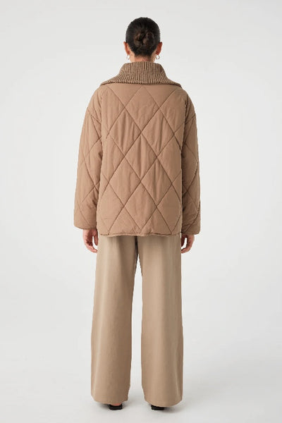 ARCAA MOVEMENT - REECE QUILTED JACKET - TAUPE - PERTH STOCKIST - AUSTRALIAN STOCKIST - WA STOCKIST - AUSTRALIA STOCKIST - AUS STOCKIST - PERTH BOUTIQUE - WA BOUTIQUE - AUS BOUTIQUE - AUSTRALIA BOUTIQUE 