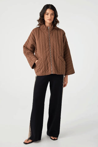ARCAA MOVEMENT - TESSA JACKET - CHOCOLATE - PERTH STOCKIST - AUSTRALIAN STOCKIST - WA STOCKIST - AUSTRALIA STOCKIST - AUS STOCKIST - PERTH BOUTIQUE - WA BOUTIQUE - AUS BOUTIQUE - AUSTRALIA BOUTIQUE 
