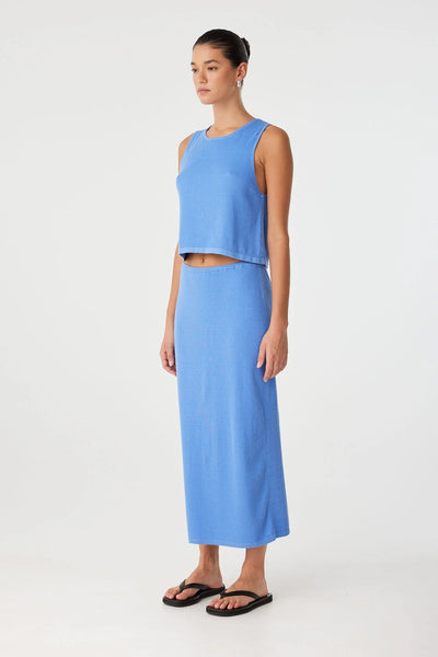 ARCAA MOVEMENT - THEO SKIRT - PACIFIC BLUE - PERTH BOUTIQUE - AUSTRALIAN BOUTIQUE - WA BOUTIQUE - INTERNATIONAL SHIPPING - USA SHIPPING - PERTH STORES - PERTH STORE - AUSTRALIA - WA - WESTER AUSTRALIA - WOMENS FASHION - FASHION - CLOTHING - WA STOCKIST - PERTH STOCKIST - AUSTRALIAN STOCKIST - STOCKIST