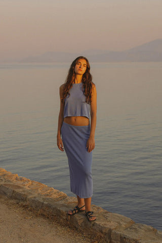 ARCAA MOVEMENT - THEO SKIRT - PACIFIC BLUE - PERTH BOUTIQUE - AUSTRALIAN BOUTIQUE - WA BOUTIQUE - INTERNATIONAL SHIPPING - USA SHIPPING - PERTH STORES - PERTH STORE - AUSTRALIA - WA - WESTER AUSTRALIA - WOMENS FASHION - FASHION - CLOTHING - WA STOCKIST - PERTH STOCKIST - AUSTRALIAN STOCKIST - STOCKIST