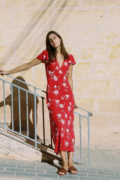 AUGUSTE - MARENA MIDI DRESS - PERTH BOUTIQUE - AUSTRALIAN BOUTIQUE - WA BOUTIQUE - INTERNATIONAL SHIPPING - USA SHIPPING - PERTH STORES - PERTH STORE - AUSTRALIA - WA - WESTER AUSTRALIA - WOMENS FASHION - FASHION - CLOTHING - WA STOCKIST - PERTH STOCKIST - AUSTRALIAN STOCKIST - STOCKIST