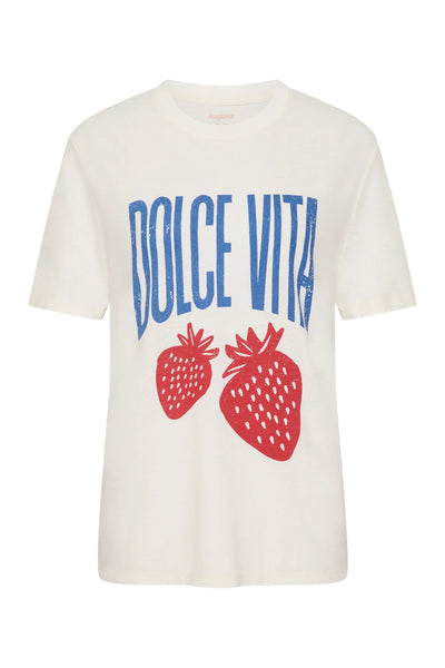 AUGUSTE - SWEET LIFE CLASSIC TEE - WHITE - PERTH BOUTIQUE - AUSTRALIAN BOUTIQUE - WA BOUTIQUE - INTERNATIONAL SHIPPING - USA SHIPPING - PERTH STORES - PERTH STORE - AUSTRALIA - WA - WESTER AUSTRALIA - WOMENS FASHION - FASHION - CLOTHING - WA STOCKIST - PERTH STOCKIST - AUSTRALIAN STOCKIST - STOCKIST