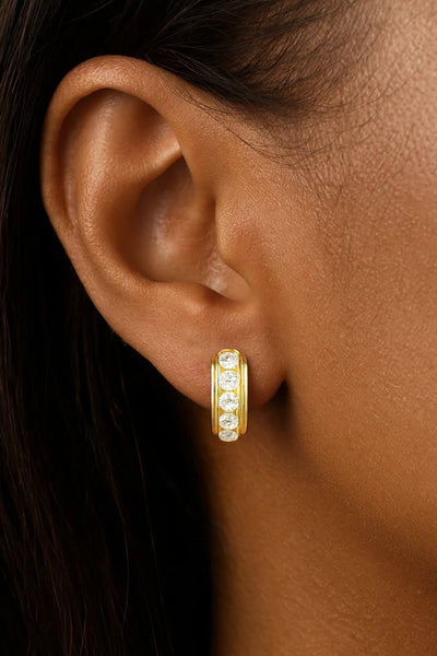 AVANT STUDIO - ULKRIKA HUGGIE EARRINGS