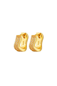AVANT STUDIO - MARPESSA PAVÉ HUGGIE EARRINGS - PERTH BOUTIQUE - AUSTRALIAN BOUTIQUE - WA BOUTIQUE - INTERNATIONAL SHIPPING - USA SHIPPING - PERTH STORES - PERTH STORE - AUSTRALIA - WA - WESTER AUSTRALIA - WOMENS FASHION - FASHION - CLOTHING - WA STOCKIST - PERTH STOCKIST - AUSTRALIAN STOCKIST - STOCKIST