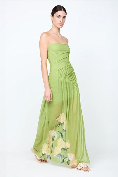 BEC + BRIDGE - CITRINA STRAPLESS DRESS - ANIYA FLORAL - PERTH BOUTIQUE - AUSTRALIAN BOUTIQUE - WA BOUTIQUE - INTERNATIONAL SHIPPING - USA SHIPPING - PERTH STORES - PERTH STORE - AUSTRALIA - WA - WESTER AUSTRALIA - WOMENS FASHION - FASHION - CLOTHING - WA STOCKIST - PERTH STOCKIST - AUSTRALIAN STOCKIST - STOCKIST