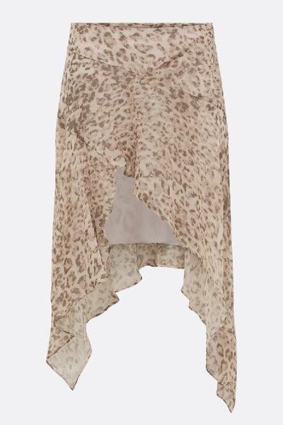 BEC + BRIDGE - FELINE ASYM SKIRT - FADED LEOPARD - PERTH BOUTIQUE - AUSTRALIAN BOUTIQUE - WA BOUTIQUE - INTERNATIONAL SHIPPING - USA SHIPPING - PERTH STORES - PERTH STORE - AUSTRALIA - WA - WESTER AUSTRALIA - WOMENS FASHION - FASHION - CLOTHING - WA STOCKIST - PERTH STOCKIST - AUSTRALIAN STOCKIST - STOCKIST