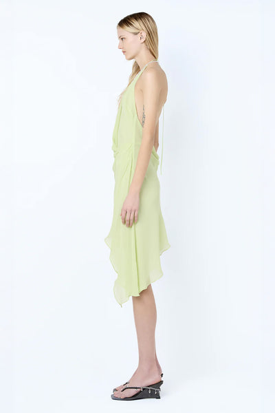 BEC + BRIDGE - SABRINA MINI DRESS - WASABI - PERTH BOUTIQUE - AUSTRALIAN BOUTIQUE - WA BOUTIQUE - INTERNATIONAL SHIPPING - USA SHIPPING - PERTH STORES - PERTH STORE - AUSTRALIA - WA - WESTER AUSTRALIA - WOMENS FASHION - FASHION - CLOTHING - WA STOCKIST - PERTH STOCKIST - AUSTRALIAN STOCKIST - STOCKIST