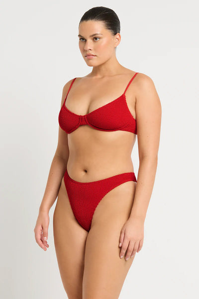 BOND-EYE - GRACIE BRALETTE - BAYWATCH RED ECO - PERTH BOUTIQUE - AUSTRALIAN BOUTIQUE - WA BOUTIQUE - INTERNATIONAL SHIPPING - USA SHIPPING - PERTH STORES - PERTH STORE - AUSTRALIA - WA - WESTER AUSTRALIA - WOMENS FASHION - FASHION - CLOTHING - WA STOCKIST - PERTH STOCKIST - AUSTRALIAN STOCKIST - STOCKIST