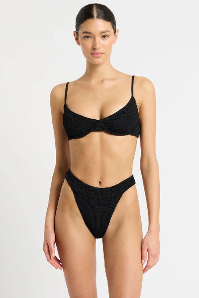 BOND-EYE - GRACIE BRALETTE - BLACK ECO - PERTH STOCKIST - AUSTRALIAN STOCKIST - WA STOCKIST - AUSTRALIA STOCKIST - AUS STOCKIST - PERTH BOUTIQUE - WA BOUTIQUE - AUS BOUTIQUE - AUSTRALIA BOUTIQUE 