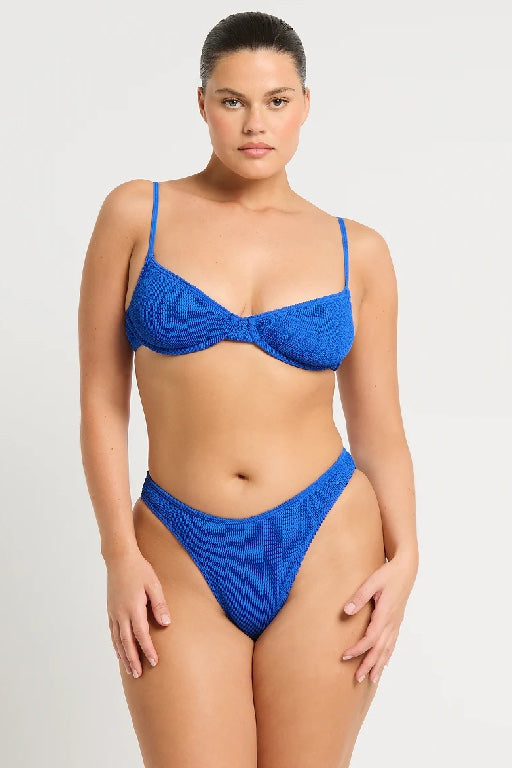 BOND-EYE - GRACIE BRALETTE - COBALT RECYCLED - SWIM - PERTH STOCKIST - AUSTRALIAN STOCKIST - WA STOCKIST - AUSTRALIA STOCKIST - AUS STOCKIST - PERTH BOUTIQUE - WA BOUTIQUE - AUS BOUTIQUE - AUSTRALIA BOUTIQUE