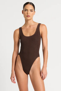 BOND-EYE - MADISON ONE PIECE - DARK CHOCOLATE - PERTH BOUTIQUE - AUSTRALIAN BOUTIQUE - WA BOUTIQUE - INTERNATIONAL SHIPPING - USA SHIPPING - PERTH STORES - PERTH STORE - AUSTRALIA - WA - WESTER AUSTRALIA - WOMENS FASHION - FASHION - CLOTHING - WA STOCKIST - PERTH STOCKIST - AUSTRALIAN STOCKIST - STOCKIST