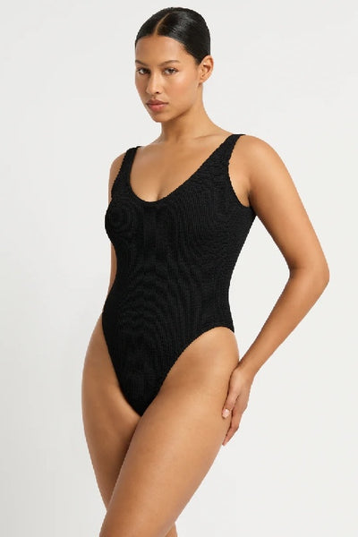 BOND-EYE - MARA ONE PIECE - BLACK ECO - PERTH STOCKIST - AUSTRALIAN STOCKIST - WA STOCKIST - AUSTRALIA STOCKIST - AUS STOCKIST - PERTH BOUTIQUE - WA BOUTIQUE - AUS BOUTIQUE - AUSTRALIA BOUTIQUE - SWIM