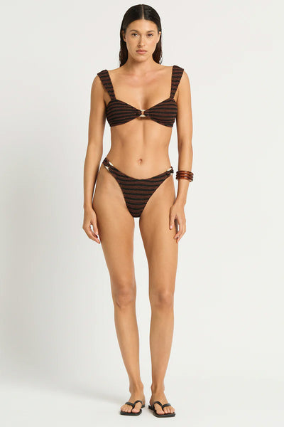 BOND-EYE - RING SCENE BRIEF - CAROB DOT STRIPE - BOND-EYE - RING DELPHI CROP - CAROB DOT STRIPE - PERTH BOUTIQUE - AUSTRALIAN BOUTIQUE - WA BOUTIQUE - INTERNATIONAL SHIPPING - USA SHIPPING - PERTH STORES - PERTH STORE - AUSTRALIA - WA - WESTER AUSTRALIA - WOMENS FASHION - FASHION - CLOTHING - WA STOCKIST - PERTH STOCKIST - AUSTRALIAN STOCKIST - STOCKIST