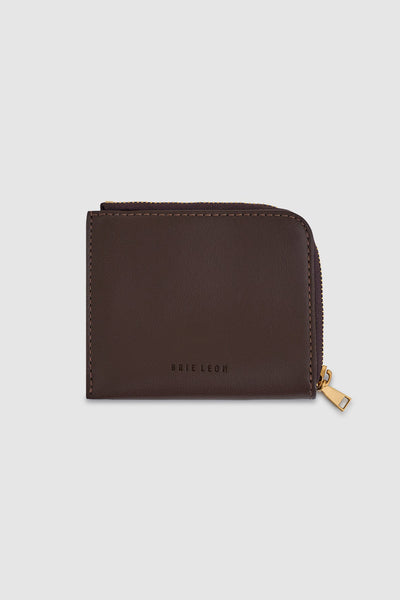 BRIE LEON - ADIE ZIP WALLET - CHOCOLATE - PERTH BOUTIQUE - AUSTRALIAN BOUTIQUE - WA BOUTIQUE - INTERNATIONAL SHIPPING - USA SHIPPING - PERTH STORES - PERTH STORE - AUSTRALIA - WA - WESTER AUSTRALIA - WOMENS FASHION - FASHION - CLOTHING - WA STOCKIST - PERTH STOCKIST - AUSTRALIAN STOCKIST - STOCKIST