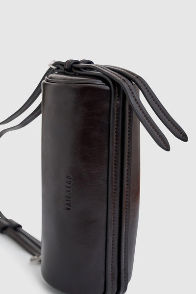 BRIE LEON - BROOKE MINI BARREL BAG - BURNT COFFEE - PERTH BOUTIQUE - AUSTRALIAN BOUTIQUE - WA BOUTIQUE - INTERNATIONAL SHIPPING - USA SHIPPING - PERTH STORES - PERTH STORE - AUSTRALIA - WA - WESTER AUSTRALIA - WOMENS FASHION - FASHION - CLOTHING - WA STOCKIST - PERTH STOCKIST - AUSTRALIAN STOCKIST - STOCKIST