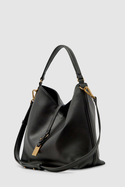 BRIE LEON - JOSIE BUCKET BAG -  BLACK - PERTH BOUTIQUE - AUSTRALIAN BOUTIQUE - WA BOUTIQUE - INTERNATIONAL SHIPPING - USA SHIPPING - PERTH STORES - PERTH STORE - AUSTRALIA - WA - WESTER AUSTRALIA - WOMENS FASHION - FASHION - CLOTHING - WA STOCKIST - PERTH STOCKIST - AUSTRALIAN STOCKIST - STOCKIST