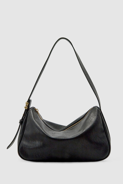BRIE LEON - ORGANICA HOBO BAG -  BLACK - PERTH BOUTIQUE - AUSTRALIAN BOUTIQUE - WA BOUTIQUE - INTERNATIONAL SHIPPING - USA SHIPPING - PERTH STORES - PERTH STORE - AUSTRALIA - WA - WESTER AUSTRALIA - WOMENS FASHION - FASHION - CLOTHING - WA STOCKIST - PERTH STOCKIST - AUSTRALIAN STOCKIST - STOCKIST