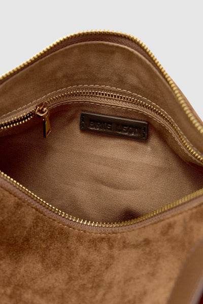 BRIE LEON - ORGANICA HOBO BAG -  CHESTNUT - PERTH BOUTIQUE - AUSTRALIAN BOUTIQUE - WA BOUTIQUE - INTERNATIONAL SHIPPING - USA SHIPPING - PERTH STORES - PERTH STORE - AUSTRALIA - WA - WESTER AUSTRALIA - WOMENS FASHION - FASHION - CLOTHING - WA STOCKIST - PERTH STOCKIST - AUSTRALIAN STOCKIST - STOCKIST