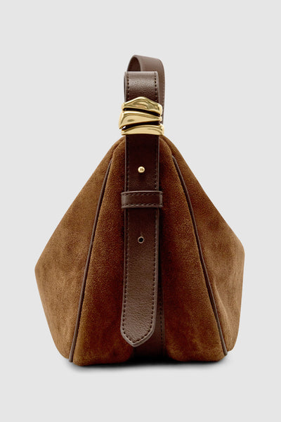 BRIE LEON - ORGANICA HOBO BAG -  CHESTNUT - PERTH BOUTIQUE - AUSTRALIAN BOUTIQUE - WA BOUTIQUE - INTERNATIONAL SHIPPING - USA SHIPPING - PERTH STORES - PERTH STORE - AUSTRALIA - WA - WESTER AUSTRALIA - WOMENS FASHION - FASHION - CLOTHING - WA STOCKIST - PERTH STOCKIST - AUSTRALIAN STOCKIST - STOCKIST