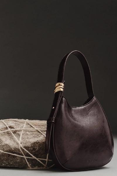 BRIE LEON - ORGANICA MINI BAG - BURNT COFFEE - PERTH BOUTIQUE - AUSTRALIAN BOUTIQUE - WA BOUTIQUE - INTERNATIONAL SHIPPING - USA SHIPPING - PERTH STORES - PERTH STORE - AUSTRALIA - WA - WESTER AUSTRALIA - WOMENS FASHION - FASHION - CLOTHING - WA STOCKIST - PERTH STOCKIST - AUSTRALIAN STOCKIST - STOCKIST
