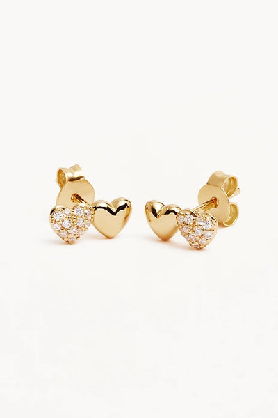 BY CHARLOTTE - ALWAYS BY YOUR SIDE STUD EARRINGS - GOLD - PERTH STOCKIST - AUSTRALIAN STOCKIST - WA STOCKIST - AUSTRALIA STOCKIST - AUS STOCKIST - PERTH BOUTIQUE - WA BOUTIQUE - AUS BOUTIQUE - AUSTRALIA BOUTIQUE 