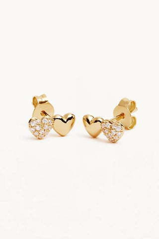 BY CHARLOTTE - ALWAYS BY YOUR SIDE STUD EARRINGS - GOLD - PERTH STOCKIST - AUSTRALIAN STOCKIST - WA STOCKIST - AUSTRALIA STOCKIST - AUS STOCKIST - PERTH BOUTIQUE - WA BOUTIQUE - AUS BOUTIQUE - AUSTRALIA BOUTIQUE 