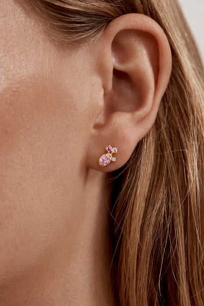BY CHARLOTTE - AWAKEN LOVE STUD EARRINGS - GOLD - PERTH BOUTIQUE - AUSTRALIAN BOUTIQUE - WA BOUTIQUE - INTERNATIONAL SHIPPING - USA SHIPPING - PERTH STORES - PERTH STORE - AUSTRALIA - WA - WESTER AUSTRALIA - WOMENS FASHION - FASHION - CLOTHING - WA STOCKIST - PERTH STOCKIST - AUSTRALIAN STOCKIST - STOCKIST