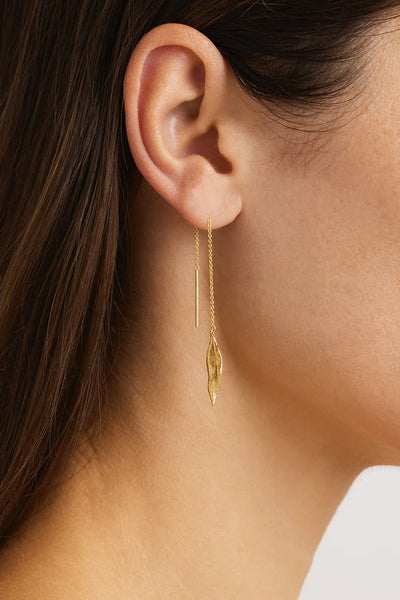 BY CHARLOTTE - AWAKEN THREAD EARRINGS - GOLD - PERTH BOUTIQUE - AUSTRALIAN BOUTIQUE - WA BOUTIQUE - INTERNATIONAL SHIPPING - USA SHIPPING - PERTH STORES - PERTH STORE - AUSTRALIA - WA - WESTER AUSTRALIA - WOMENS FASHION - FASHION - CLOTHING - WA STOCKIST - PERTH STOCKIST - AUSTRALIAN STOCKIST - STOCKIST