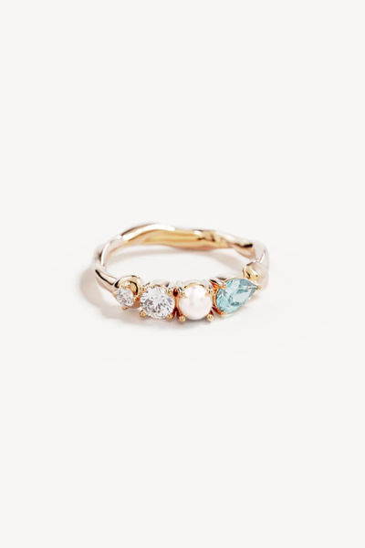 SHOP BY CHARLOTTE BREATHE IN STILLNESS RING IN GOLD ONLINE