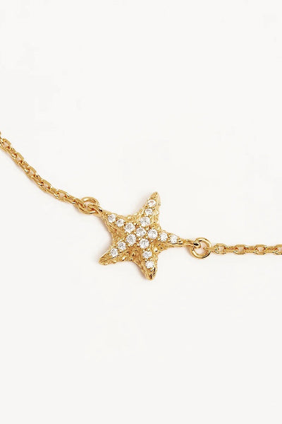 BY CHARLOTTE - BY THE SEA STARFISH BRACELET - GOLD - PERTH STOCKIST - AUSTRALIAN STOCKIST - WA STOCKIST - AUSTRALIA STOCKIST - AUS STOCKIST - PERTH BOUTIQUE - WA BOUTIQUE - AUS BOUTIQUE - AUSTRALIA BOUTIQUE