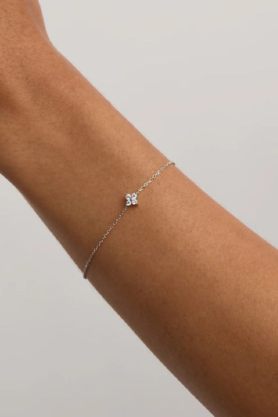 BY CHARLOTTE - CRYSTAL BLOOM BRACELET - SILVER - GOLD - PERTH STOCKIST - AUSTRALIAN STOCKIST - WA STOCKIST - AUSTRALIA STOCKIST - AUS STOCKIST - PERTH BOUTIQUE - WA BOUTIQUE - AUS BOUTIQUE - AUSTRALIA BOUTIQUE 