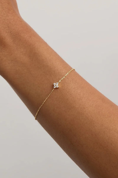 BY CHARLOTTE - CRYSTAL BLOOM BRACELET - SILVER - GOLD - PERTH STOCKIST - AUSTRALIAN STOCKIST - WA STOCKIST - AUSTRALIA STOCKIST - AUS STOCKIST - PERTH BOUTIQUE - WA BOUTIQUE - AUS BOUTIQUE - AUSTRALIA BOUTIQUE 