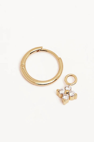 BY CHARLOTTE - CRYSTAL BLOOM HOOP EARRINGS - GOLD - SILVER - PERTH STOCKIST - AUSTRALIAN STOCKIST - WA STOCKIST - AUSTRALIA STOCKIST - AUS STOCKIST - PERTH BOUTIQUE - WA BOUTIQUE - AUS BOUTIQUE - AUSTRALIA BOUTIQUE
