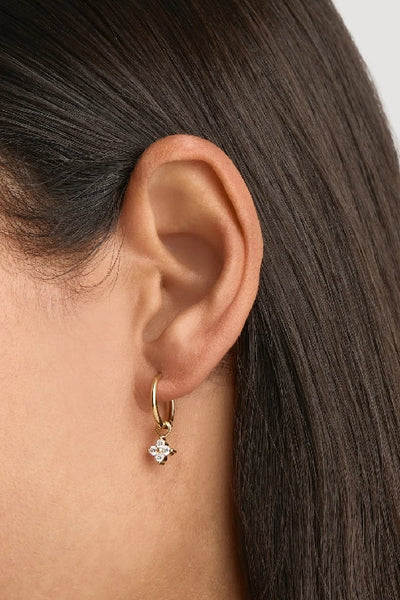 BY CHARLOTTE - CRYSTAL BLOOM HOOP EARRINGS - GOLD - SILVER - PERTH STOCKIST - AUSTRALIAN STOCKIST - WA STOCKIST - AUSTRALIA STOCKIST - AUS STOCKIST - PERTH BOUTIQUE - WA BOUTIQUE - AUS BOUTIQUE - AUSTRALIA BOUTIQUE