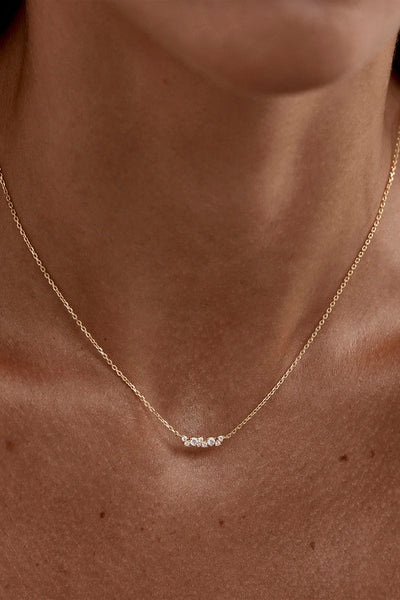 BY CHARLOTTE - CRYSTAL DUST NECKLACE - GOLD - PERTH BOUTIQUE - AUSTRALIAN BOUTIQUE - WA BOUTIQUE - INTERNATIONAL SHIPPING - USA SHIPPING - PERTH STORES - PERTH STORE - AUSTRALIA - WA - WESTER AUSTRALIA - WOMENS FASHION - FASHION - CLOTHING - WA STOCKIST - PERTH STOCKIST - AUSTRALIAN STOCKIST - STOCKIST