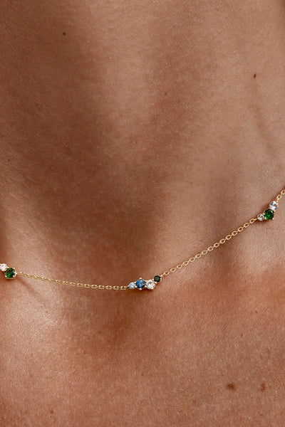 BY CHARLOTTE - ENDLESS SKIES CHOKER NECKLACE - GOLD - PERTH BOUTIQUE - AUSTRALIAN BOUTIQUE - WA BOUTIQUE - INTERNATIONAL SHIPPING - USA SHIPPING - PERTH STORES - PERTH STORE - AUSTRALIA - WA - WESTER AUSTRALIA - WOMENS FASHION - FASHION - CLOTHING - WA STOCKIST - PERTH STOCKIST - AUSTRALIAN STOCKIST - STOCKIST