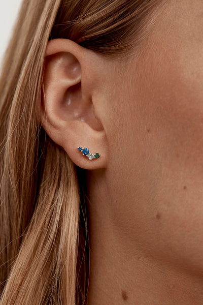 BY CHARLOTTE - ENDLESS SKIES STUD EARRINGS - GOLD - PERTH BOUTIQUE - AUSTRALIAN BOUTIQUE - WA BOUTIQUE - INTERNATIONAL SHIPPING - USA SHIPPING - PERTH STORES - PERTH STORE - AUSTRALIA - WA - WESTER AUSTRALIA - WOMENS FASHION - FASHION - CLOTHING - WA STOCKIST - PERTH STOCKIST - AUSTRALIAN STOCKIST - STOCKIST