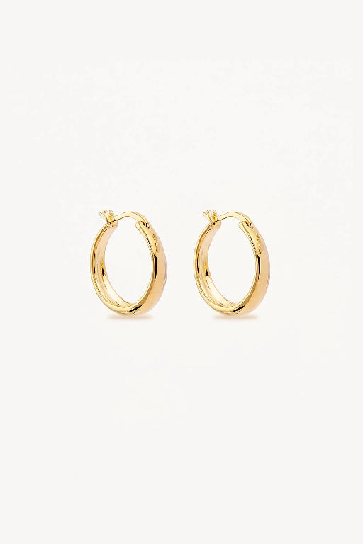 BY CHARLOTTE - INFINITE HORIZON LARGE HOOPS - GOLD