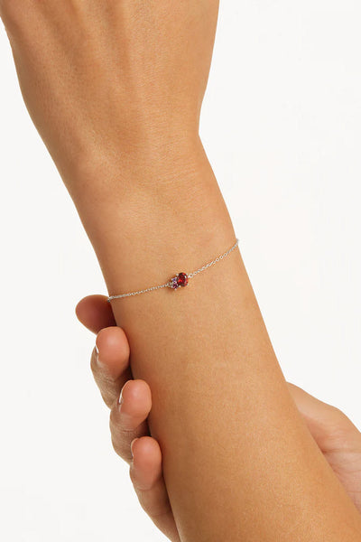 BY CHARLOTTE - KINDRED BIRTHSTONE BRACELET - SILVER - PERTH BOUTIQUE - AUSTRALIAN BOUTIQUE - WA BOUTIQUE - INTERNATIONAL SHIPPING - USA SHIPPING - PERTH STORES - PERTH STORE - AUSTRALIA - WA - WESTER AUSTRALIA - WOMENS FASHION - FASHION - CLOTHING - WA STOCKIST - PERTH STOCKIST - AUSTRALIAN STOCKIST - STOCKIST