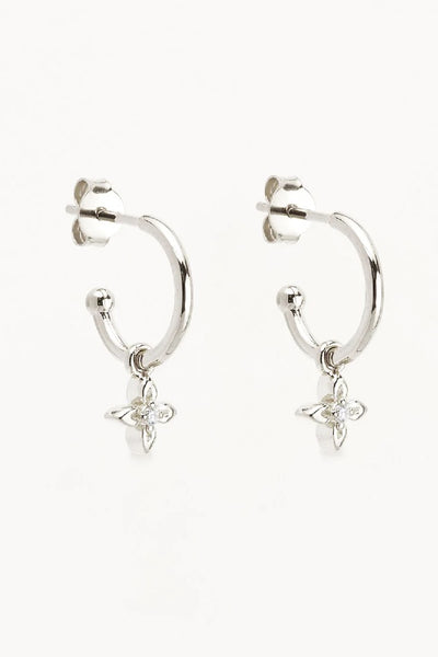 BY CHARLOTTE - LIVE IN LIGHT HOOP EARRINGS