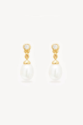 BY CHARLOTTE - LUNAR LIGHT STUD EARRINGS