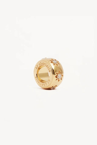 BY CHARLOTTE - NEW BEGINNINGS LOTUS PETAL CHARM - GOLD