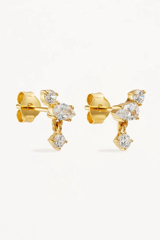 BY CHARLOTTE - NO RAIN, NO FLOWERS STUD EARRINGS - GOLD - SILVER - PERTH BOUTIQUE - AUSTRALIAN BOUTIQUE - WA BOUTIQUE - INTERNATIONAL SHIPPING - USA SHIPPING - PERTH STORES - PERTH STORE - AUSTRALIA - WA - WESTER AUSTRALIA - WOMENS FASHION - FASHION - CLOTHING - WA STOCKIST - PERTH STOCKIST - AUSTRALIAN STOCKIST - STOCKIST
