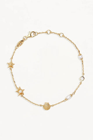 BY CHARLOTTE - OCEAN DREAMING BRACELET - GOLD - PERTH STOCKIST - AUSTRALIAN STOCKIST - WA STOCKIST - AUSTRALIA STOCKIST - AUS STOCKIST - PERTH BOUTIQUE - WA BOUTIQUE - AUS BOUTIQUE - AUSTRALIA BOUTIQUE 