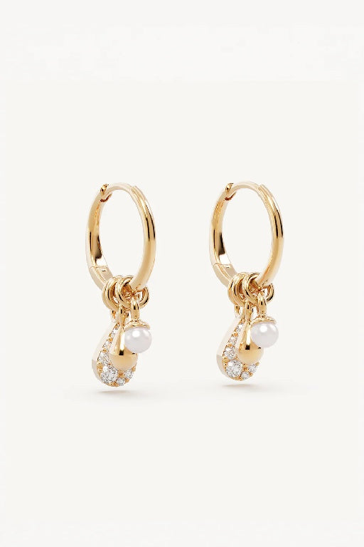 BY CHARLOTTE - OCEAN MIST HOOP EARRING - PERTH STOCKIST - AUSTRALIAN STOCKIST - WA STOCKIST - AUSTRALIA STOCKIST - AUS STOCKIST - PERTH BOUTIQUE - WA BOUTIQUE - AUS BOUTIQUE - AUSTRALIA BOUTIQUE 