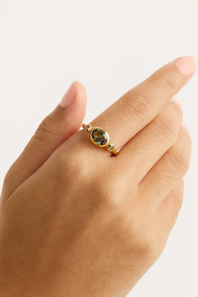 BY CHARLOTTE - RADIANT SOUL RING  - FOREST