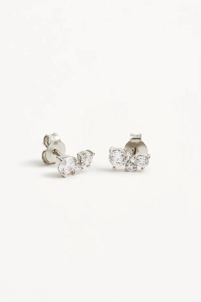 BY CHARLOTTE - WHISPERS OF LOVE STUD EARRINGS